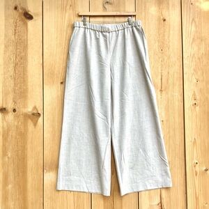 Elizabeth And James Wide Leg Tan Pants Sz Large